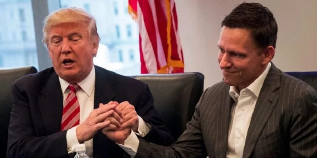 Donald Trump und Peter Thiel